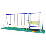 MYTS Double Swing And 3 Play Swings - 2.5M - Laadlee