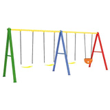 MYTS Swingland Adventure Range 4 Swings 2.5M - Assorted - Laadlee