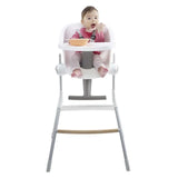 Beaba Highchair Up & Down - Grey & White