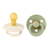 BIBS Colour 2 Pack Latex S3 - Ivory / Sage