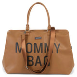 Childhome Mommy Diaper Bag - Leatherlook Brown