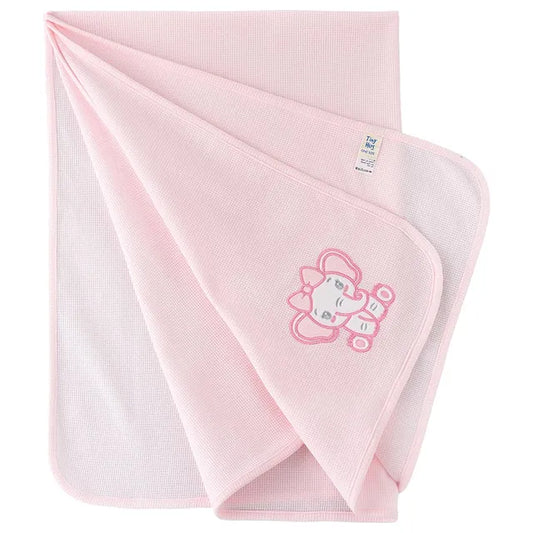 Tiny Hug Baby Thermal Blanket - Pink - Laadlee