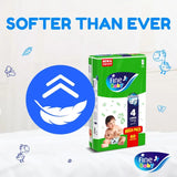 Fine Baby Diapers - Size 1 | Newborn | 2-5kg | 60pcs - Laadlee