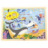 Viga Wooden 48 Pcs Puzzle - Sea Life