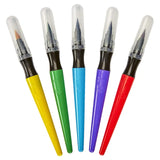 Crayola Washable No Drip Paint Brush Pens - Pack of 5 - Laadlee