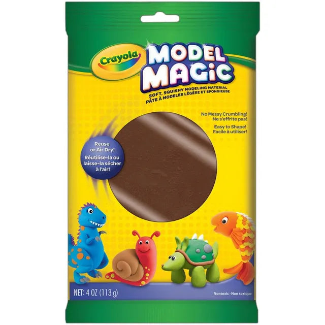 Crayola Model Magic Pouch - Earth Tone (4oz) - Laadlee