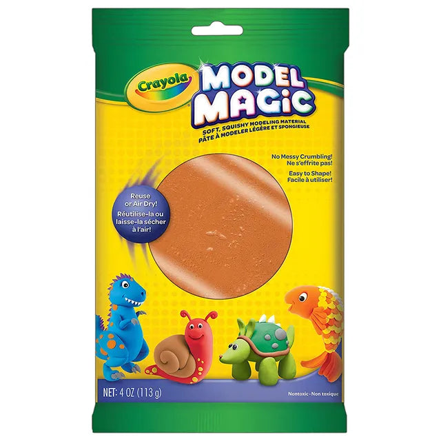 Crayola Model Magic Pouch - Terra Cotta (4oz) - Laadlee