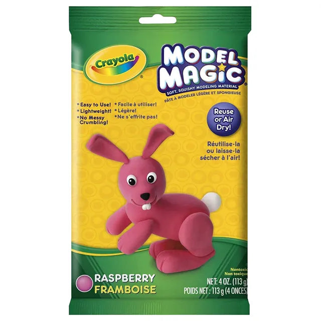 Crayola Model Magic Pouch - Raspberry (4oz) - Laadlee