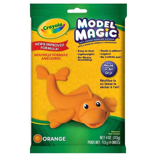 Crayola Model Magic Pouch - Orange (4oz)