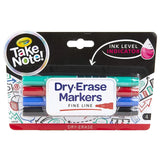Crayola Low Odor Dry Erase Fine Tip Markers - Pack of 4 - Laadlee