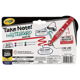 Crayola Low Odor Dry Erase Fine Tip Markers - Pack of 4 - Laadlee
