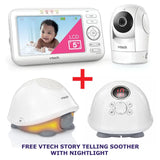 VTech - 5" Digital Video Baby Monitor with Pan & Tilt Camera