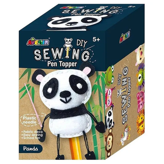 Avenir DIY Pen Topper Friend Sewing Kit - Panda - Laadlee