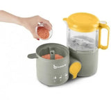 Badabulle 4 in 1 Easy Food Processor 1.3L - Grey - Laadlee