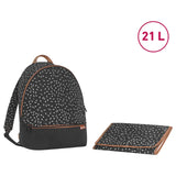 Badabulle Baby Changing Bag Backpack - Black - Laadlee