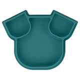Babymoov Divided Silicone ISY Plate - Blue