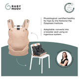 Babymoov Moov & Boost Baby Carrier - Hazelnut