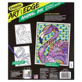 Crayola Animal Ink Doodle Activity Book - 32 pages - Laadlee