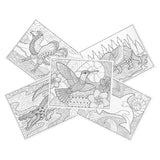 Crayola Animal Ink Doodle Activity Book - 32 pages - Laadlee