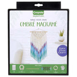 Crayola Signature Ombre Macrame Wall Hanging Kit - Laadlee