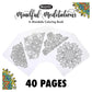 Crayola Coloring Book - Mindful Meditations (40 pages)