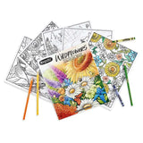 Crayola Wildflowers Coloring Book - 40 Pages - Laadlee