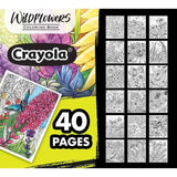 Crayola Wildflowers Coloring Book - 40 Pages - Laadlee