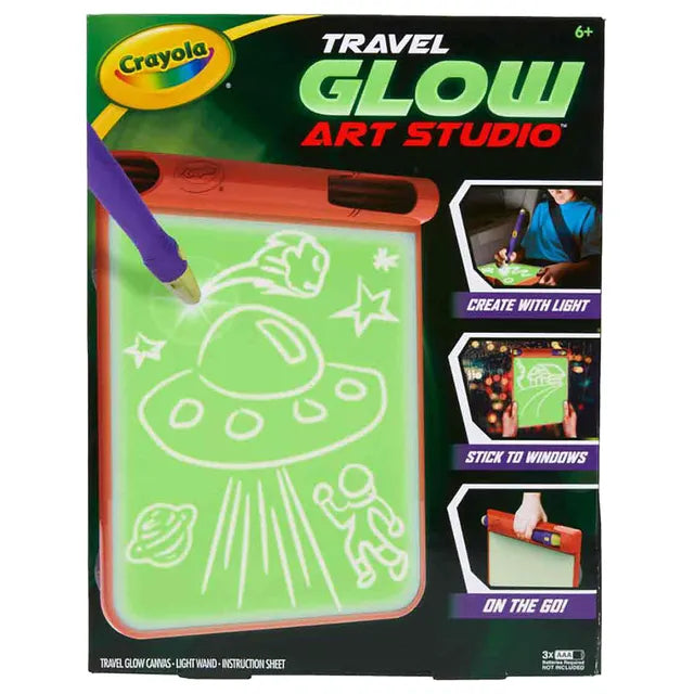Crayola Travel Glow Art Studio - Laadlee