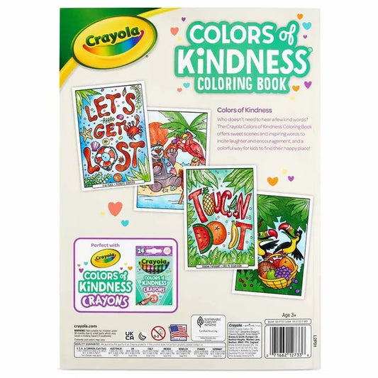 Crayola Colors of Kindness Coloring Book - 96 Pages
