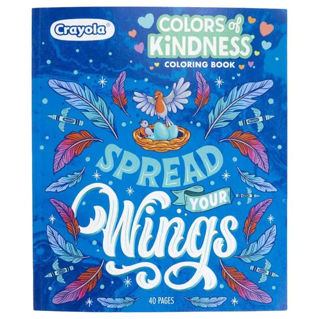 Crayola Colors of Kindness Coloring Book - 40 Pages - Laadlee