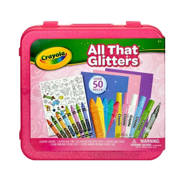 Crayola All That Glitters Color Kit - Pack of 50 - Laadlee