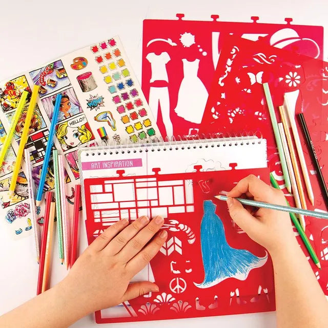 Crayola Creations Art History Fashion Sketch Portfolio - 40 sheets