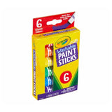 Crayola Washable Paint Sticks Set - Pack of 6 - Laadlee