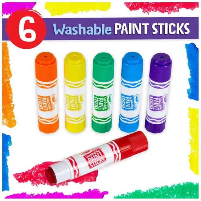 Crayola Washable Paint Sticks Set - Pack of 6