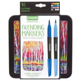 Crayola Signature Blending Markers with Tin - Pack of 16 - Laadlee