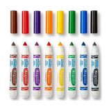 Crayola Ultra-Clean Washable Classic Broad Line Markers - Pack of 8 - Laadlee
