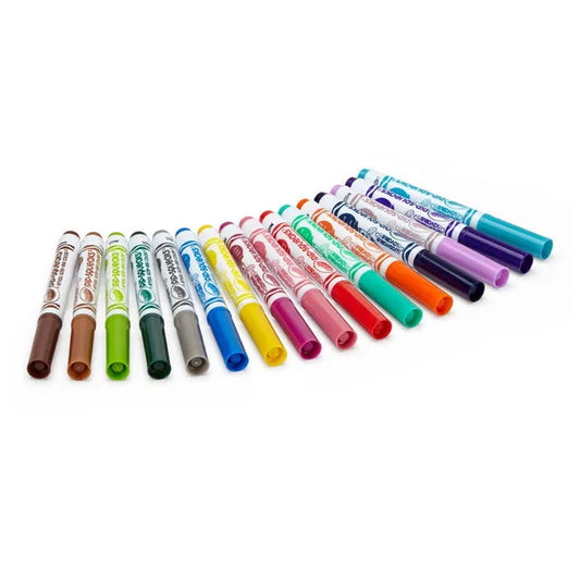 Crayola Washable Pip-Squeaks Skinnies Markers - Pack of 16