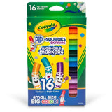 Crayola Washable Pip-Squeaks Skinnies Markers - Pack of 16 - Laadlee