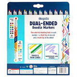 Crayola Dual-Ended Doodle Markers Pack of 12 - Laadlee