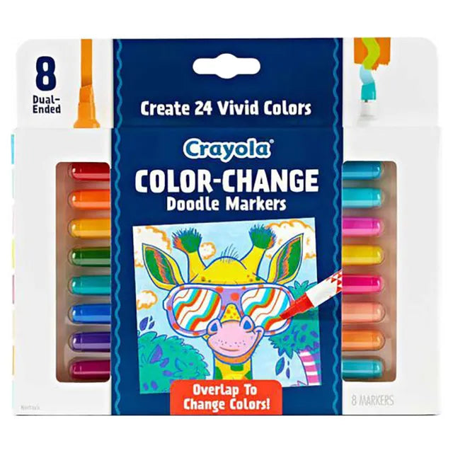 Crayola Color Change Doodle Markers - Pack of 8 - Laadlee