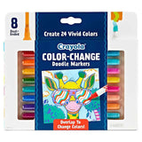 Crayola Color Change Doodle Markers - Pack of 8 - Laadlee
