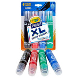 Crayola XL Poster Markers, Classic Colors - Pack of 4 - Laadlee