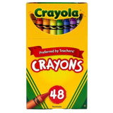 Crayola Non-Peggable Crayons - Pack of 48 - Laadlee