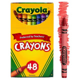 Crayola Non-Peggable Crayons - Pack of 48 - Laadlee