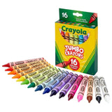 Crayola Jumbo Crayons - Pack of 16 - Laadlee