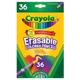 Crayola Erasable Colored Pencils - Pack of 36 - Laadlee