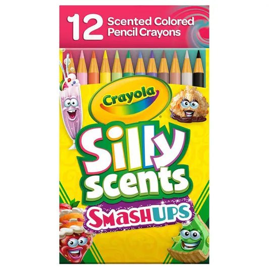 Crayola Silly Scents Smashups Colored Pencils - Pack of 12