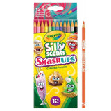 Crayola Silly Scents Smashups Colored Pencils - Pack of 12 - Laadlee