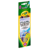 Crayola Metallic Colored Pencils - Pack of 8 - Laadlee