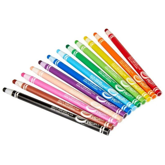 Crayola Easy Peel Crayon Pencils - Pack of 12